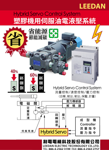 塑膠機用 伺服油電液壓系統 型錄